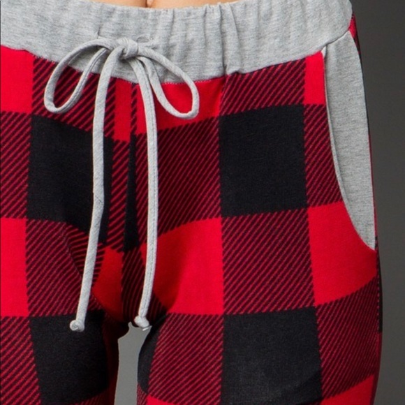 Plaid joggers - Picture 4 of 4